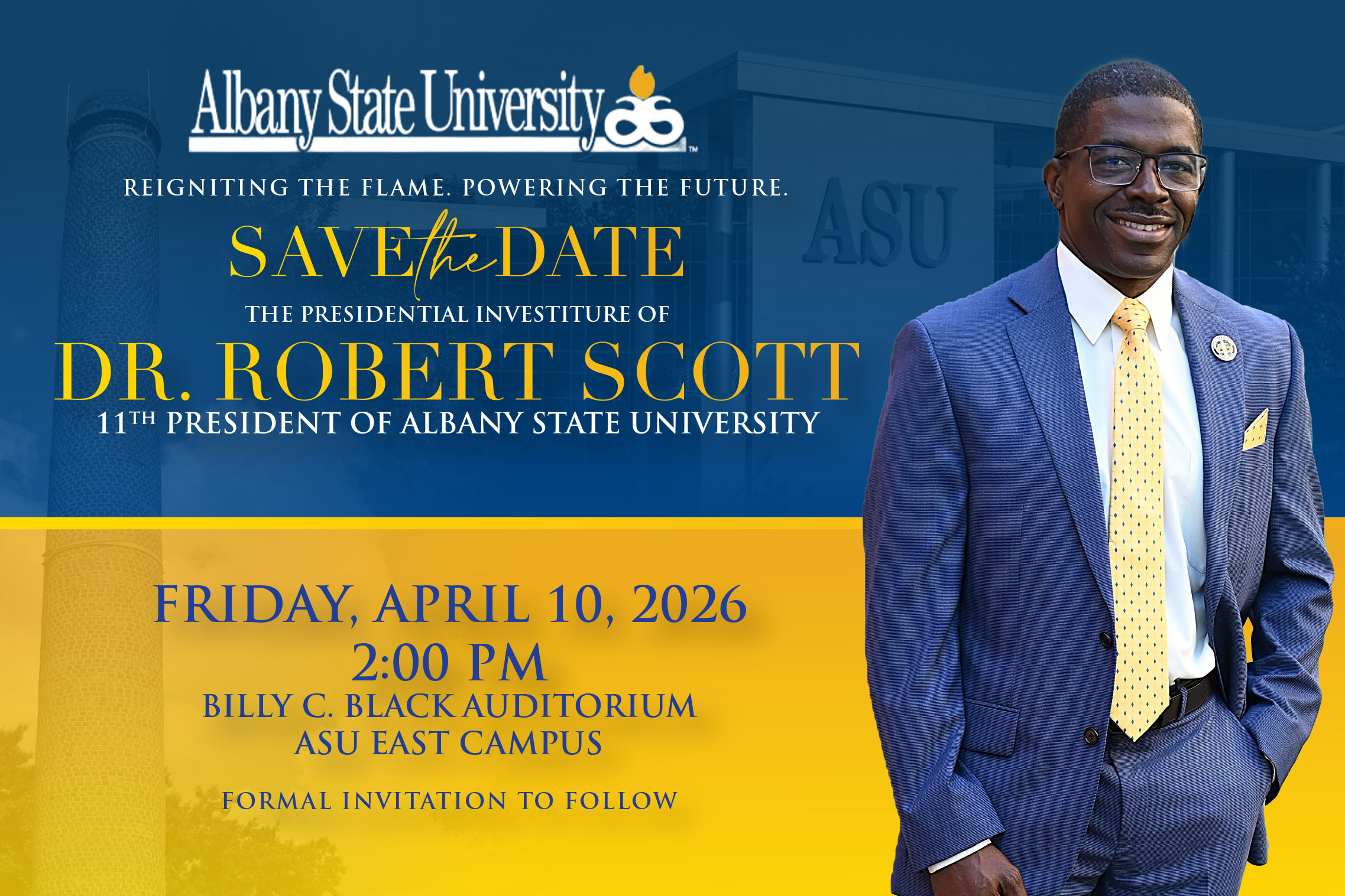 Presidential Investiture Dr. Scott