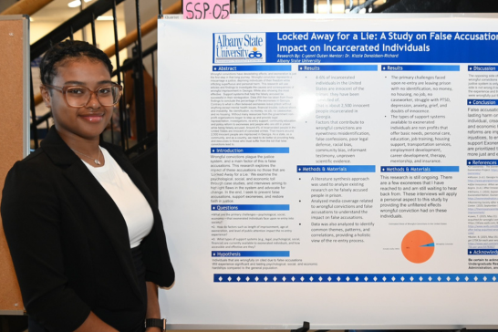 Undergraduate Research Symposium Winner C-yanni Outen