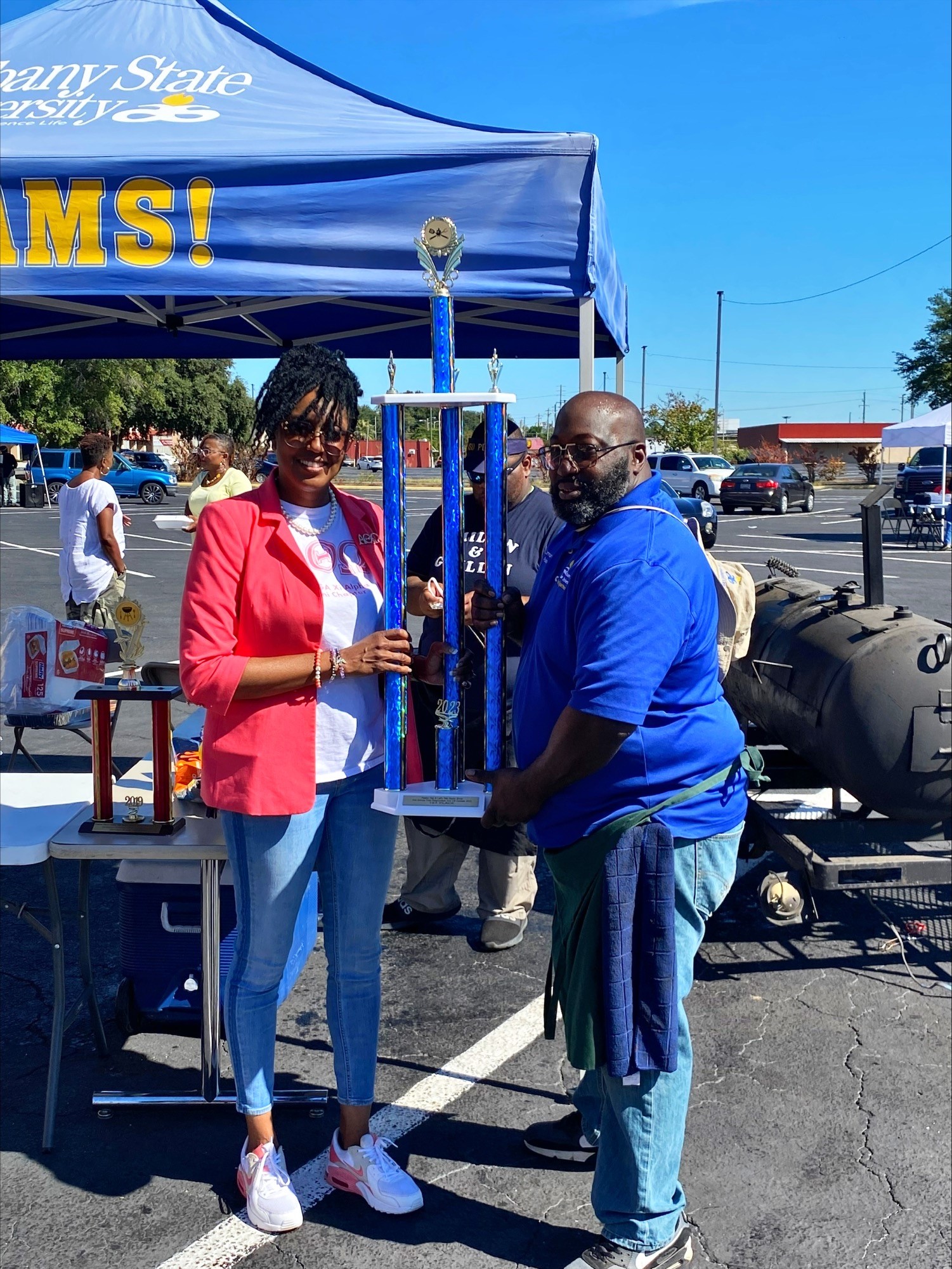 Cheif Allen Officer Frazier First Place