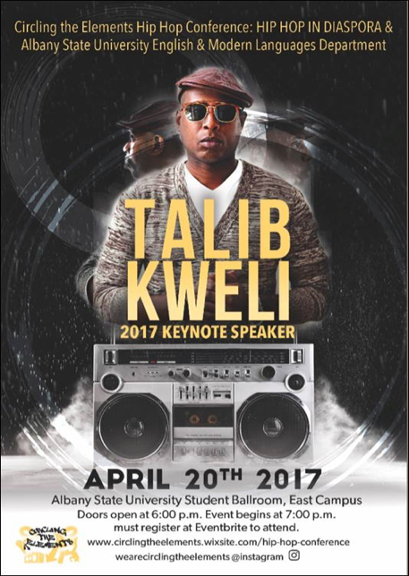 Picture of the Flier for the 10th Annual Hip Hop Conference