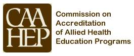 Logo for the Commission on Accreditation of Allied Health Education Programs