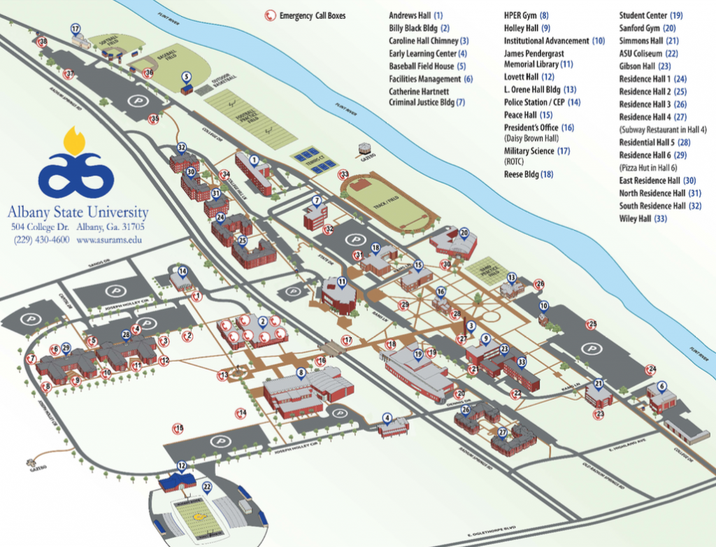 Asu West Campus Map Map Of The Usa With State Names