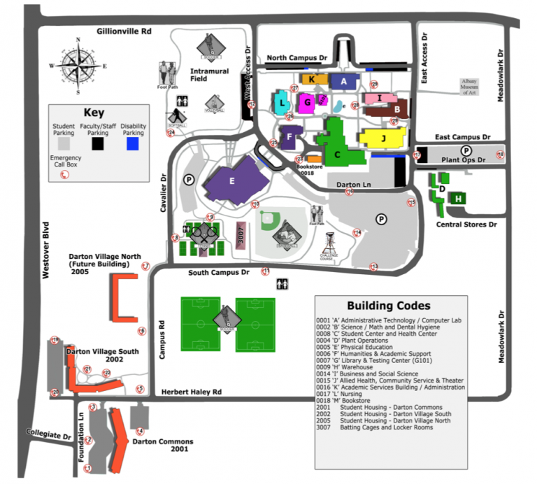 university of west alabama campus map Asu Campus Maps university of west alabama campus map