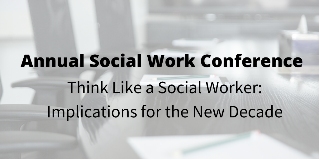 2020 Annual Social Work Conference