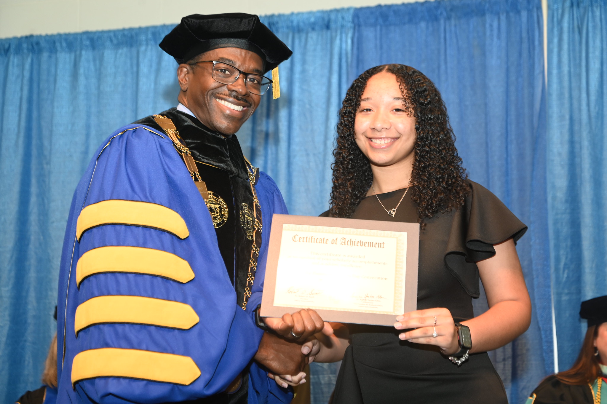 Honors Day President and Student