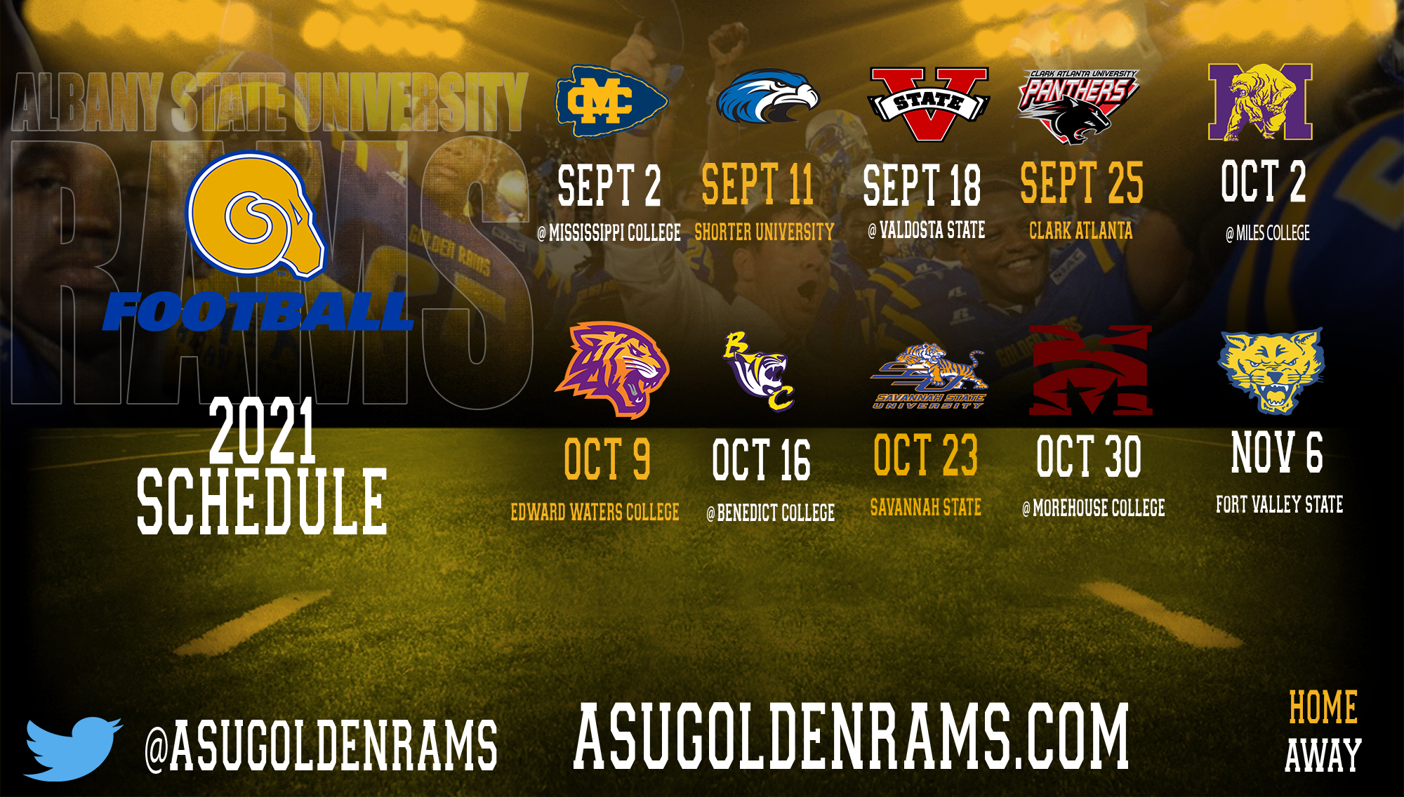 Golden Rams Announce 2021 Football Schedule