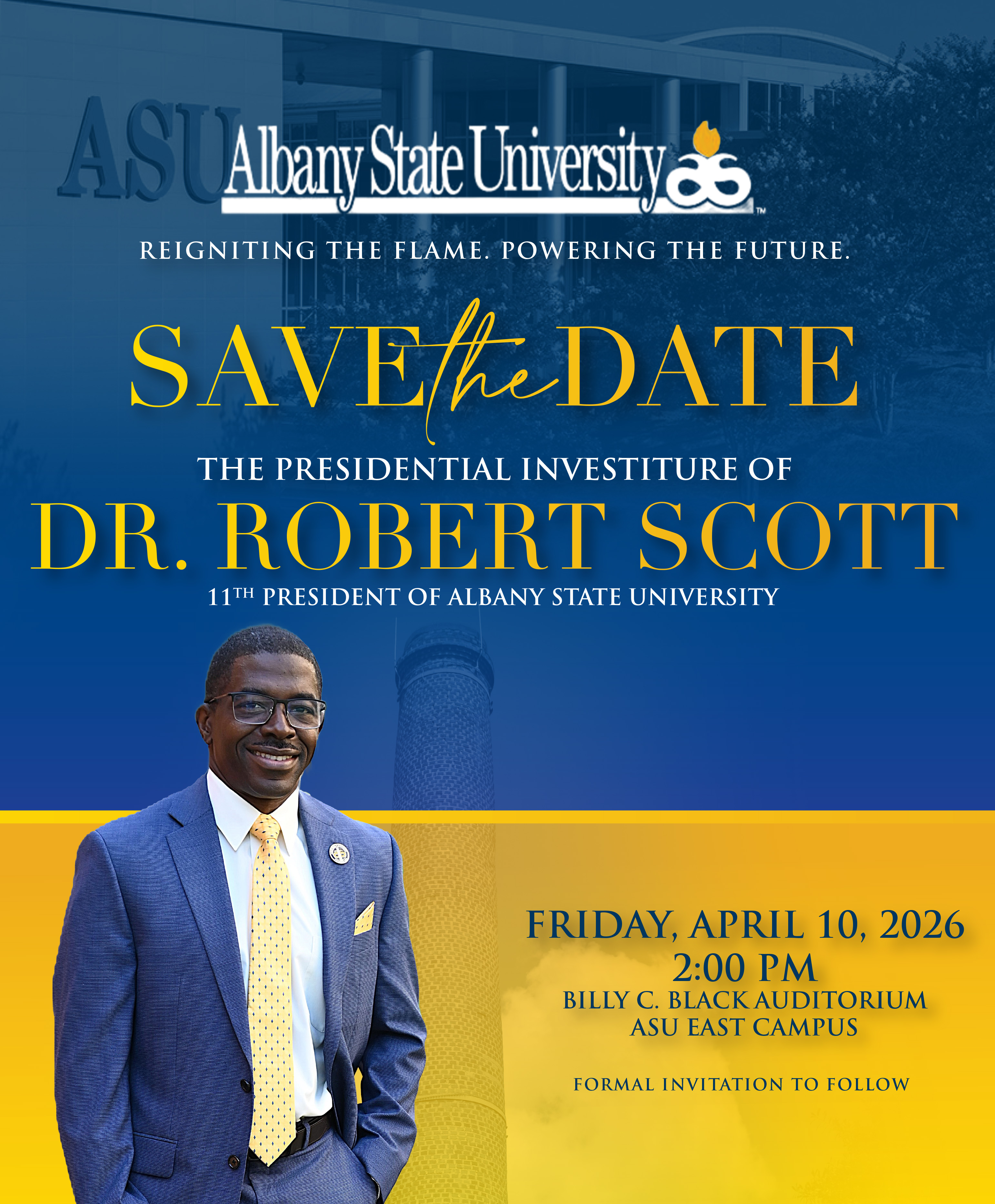 Presidential Investiture Dr. Scott