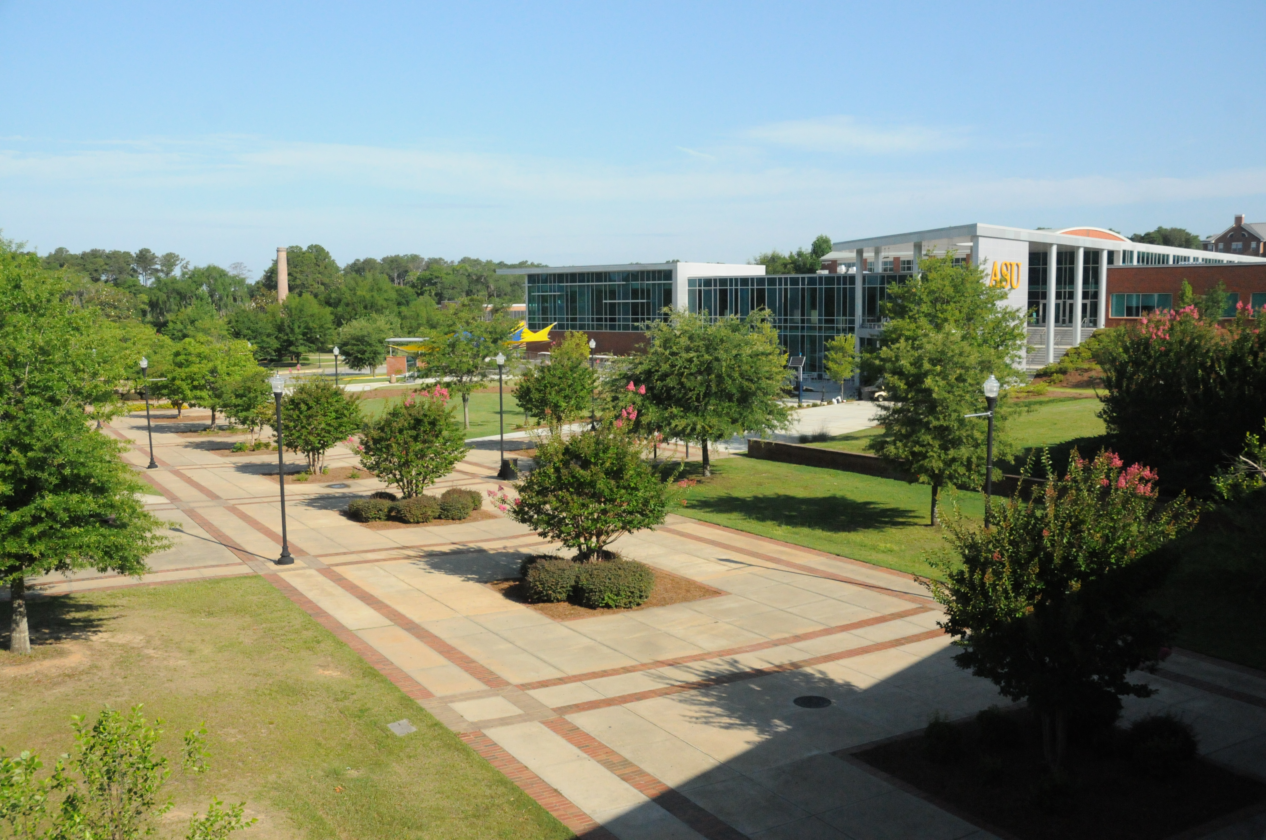 Pedestrian Mall on the East Campus