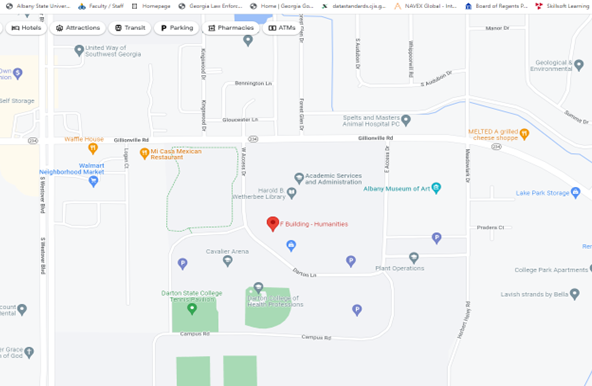 ASU West Campus Map
