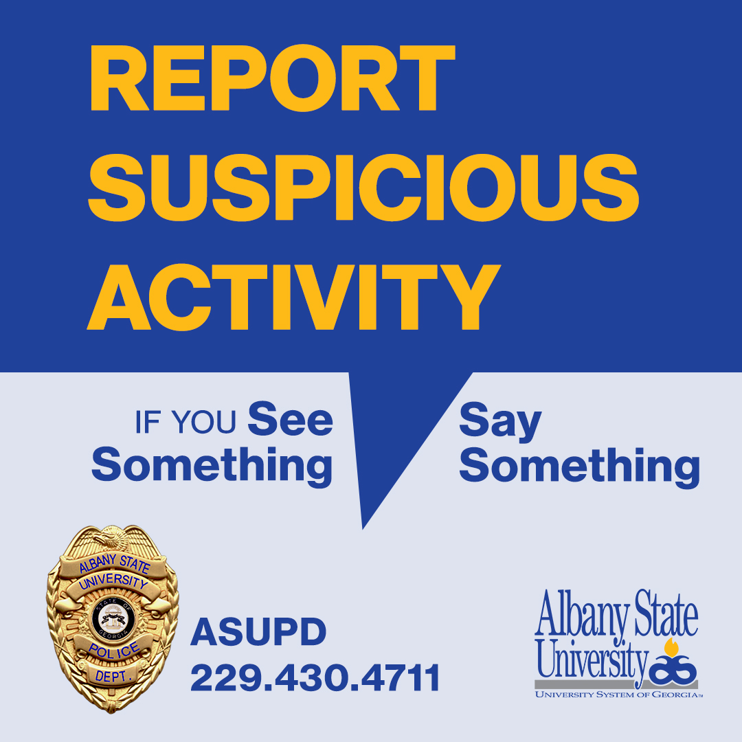 Report Suspicious Activity