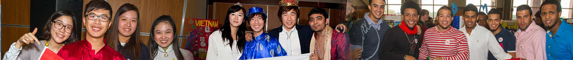 International Students Smiling